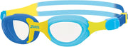 Zoggs Unisex Kids Little Super Seal Swimming Goggle (pack of 1) - One Size Blue / Yellow / Clear