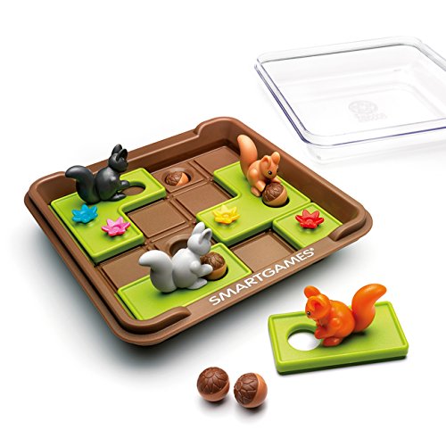 SmartGames Squirrels Go Nuts, Multicolour