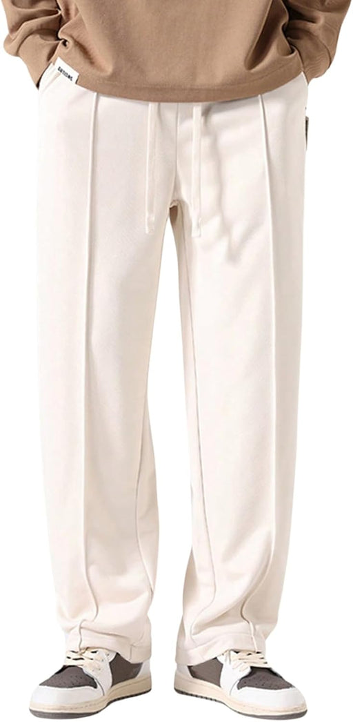 Regular Fit Track Pant for Men - Solid White