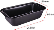 Showay No-Stick Carbon Steel Toast Pan-Bread Mold Bakeware Rectangular Cake Bread Loaf Pan Baking Kitchen Cupcake Tools