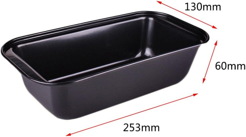 Showay No-Stick Carbon Steel Toast Pan-Bread Mold Bakeware Rectangular Cake Bread Loaf Pan Baking Kitchen Cupcake Tools