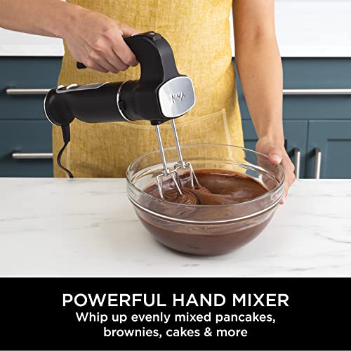 Ninja Foodi 3-in-1 Hand Blender, Mixer & Chopper [CI100ME], 850W, Silver/black
