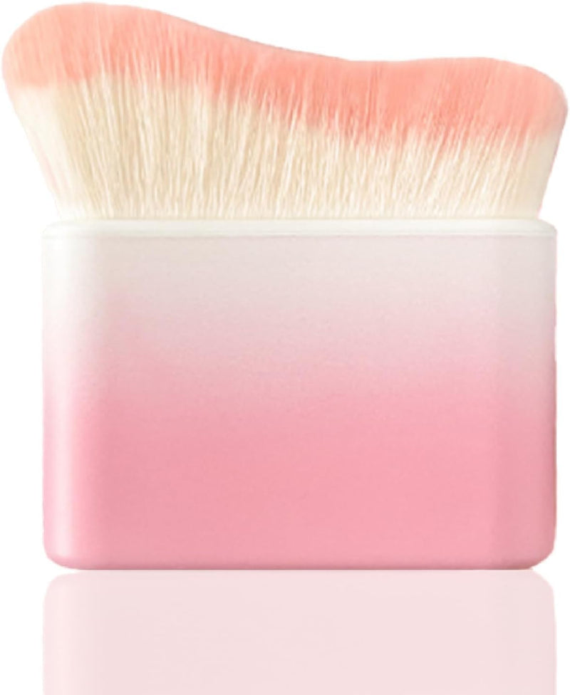 LYAROMIS Tanning Brush, Body Makeup, Self Tanner Brush for Smooth Application & Even Coverage, Kabuki Foundation Brush for Body & Legs (rose gold)
