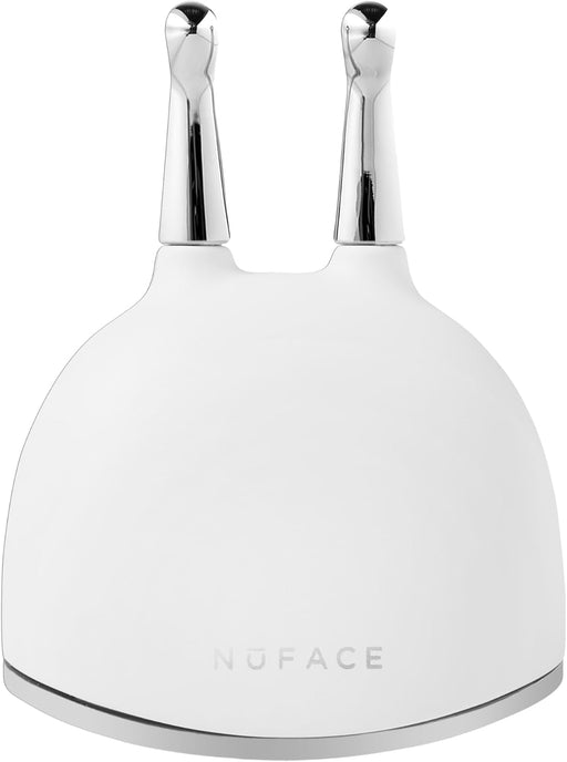 NuFACE TRINITY+ Starter Kit - Lift, Contour & Tone your skin - Smart Advanced Facial Toning Device - Includes Silk Crème & Aqua Gel - TRINITY+ Effective Lip & Eye Attachment