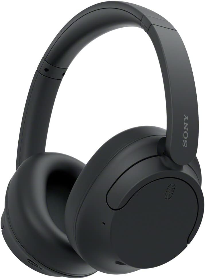 Sony WH-CH720N Wireless Noise Cancelling Headphones, 35 hours battery life, Clearer hands-free calling, Multipoint Connection, Black, UAE Version - 1-Year warranty - Black