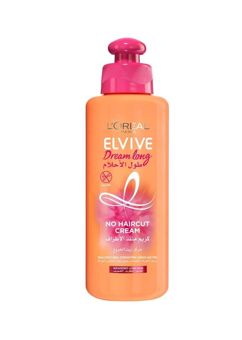 L’Oréal Paris L’Oréal Paris Elvive, Leave-in-cream, Strengthening & With Heat Protection, Dream Long No Haircut Cream, 200ml