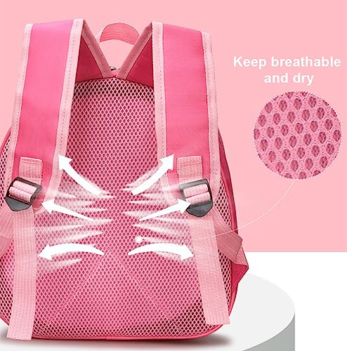 BBAUER Unicorn Backpack for Kids, Princess School Backpack Girls Elementary Primary Bookbag, Toddler school bag Kids Travel BookBag, Princess School Backpack for Age 3-12 Years