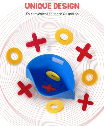 12 PCSTic Tac Toe Mini Board Game Toy for Kids and Family,Birthday Party Favors,Goody Bag,Fun Indoor Game Night Activity, Classroom Prizes Return Gifts Goodie Bag Fillers