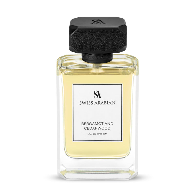 Swiss Arabian Bergamot and Cedarwood for Men Eau De Parfum 100ml