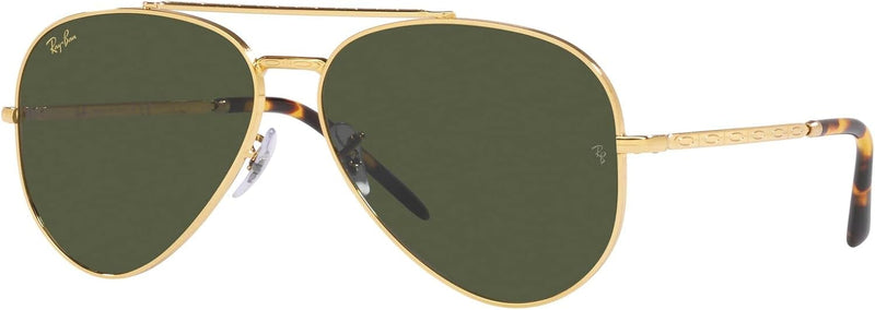 Rb3625 New Aviator Sunglasses - Legend Gold/Green