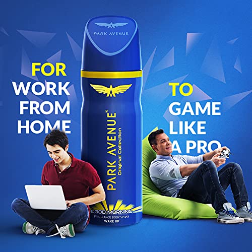 Park Avenue Good Morning Combo pack of 2 Perfume For Men Fresh Long Lasting Fragrance Super saver pack 300ml