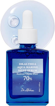 Aqua Marine Deep Serum Instant Hydration & Soothing Facial Serum for All Skin Types Korean Vegan Skincare