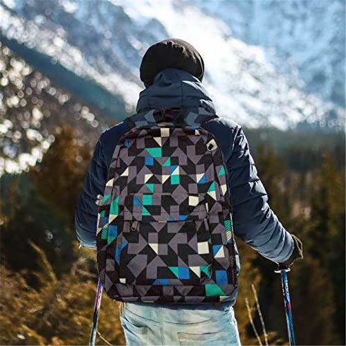 Printed School Bag - School Elementary Bookbags - Lightweight Large Capacity Outdoor Travel Bag Backpacks for Traveling, Hiking,