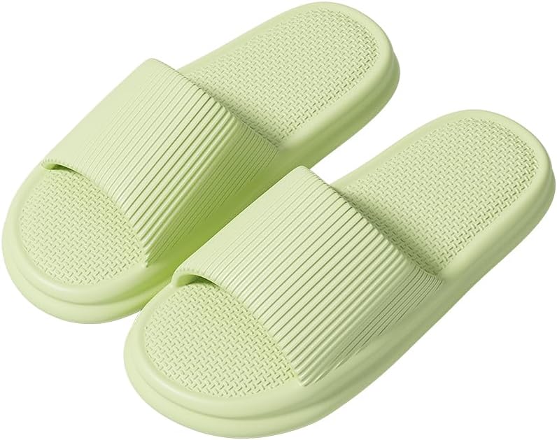 JIJIe Slippers for Men & Women, Soft Lightweight EVA Non-Slip, Perfect for Indoor, Bathroom, and Beach Use
