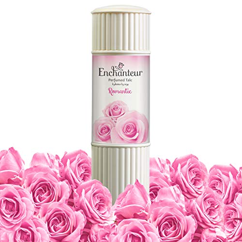 EnchantEUr Romantic Talc Fragrance Powder, 125 G, 2Ue0302 (Pack of 2)