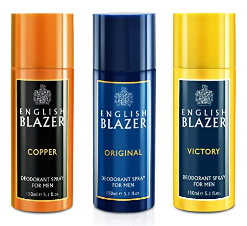 English Blazer Assorted 150ml 2 +1 Body Spray