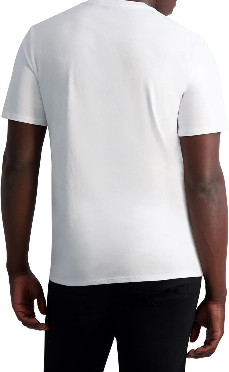 Karl Lagerfeld Paris Men's Soft Cotton Crew Neck T-Shirt