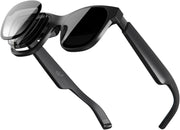 XREAL Air 2 Pro AR Glasses, Ultimate Display with 3-Level Electrochrome Darkening, 75g, 120Hz, 130", Smart Glasses, Compatible with iPhone 15/SteamDeck/ROG/Mac/PC/Android/iOS-Middle East Version - BLACK