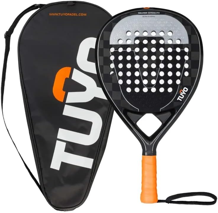TUYO SILVER STEALTH PADEL RACKET