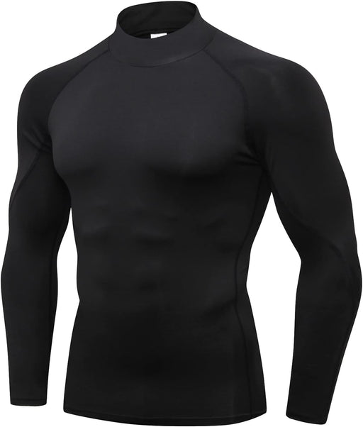 Men's Classic Vest - Mock Collar, Black Line