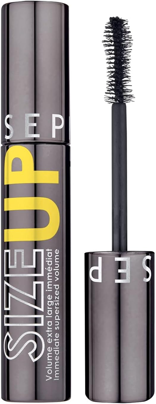 SIZE UP MASCARA, Black - Black 13.32 g (Pack of 1)