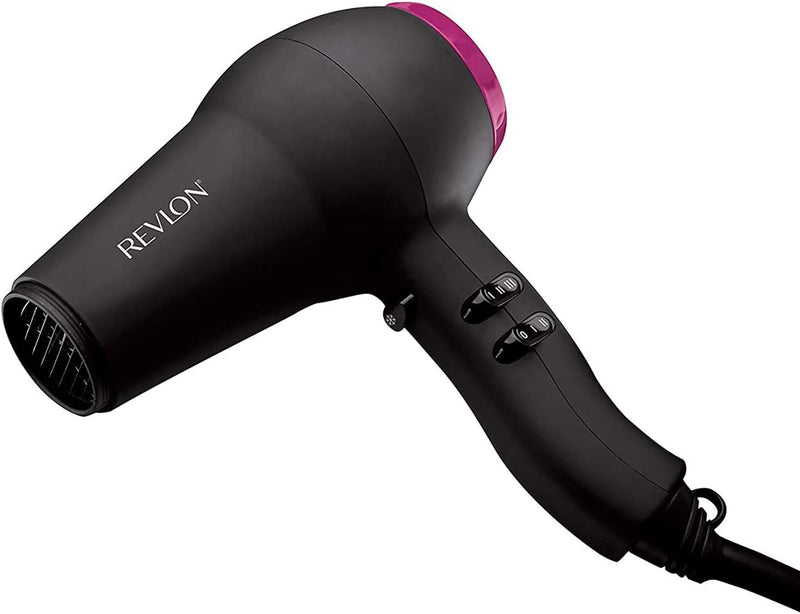 Revlon RVDR5305 Folding Travel Hair Dryer - Compact and Light Weight - 1200 Watts - Black
