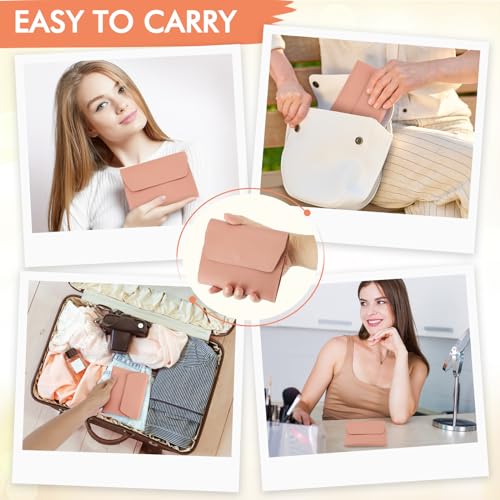 NINEMAX Manicure Set Nail Cutter Clipper Kit 16pcs Stainless Steel Rust Leather Case Sizes Pedicure for Women Men Travel Home Gift Giving Pink