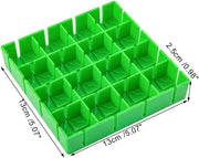 Fruit Container Holder Cutter, 16 Compartments Finger Safe Tomato Slicing Tool, Food Grade Material, Cutting 16 Pieces in Second, Half or Quarter Cutting Tool for Salad and Kids Baby Toddler Snacks