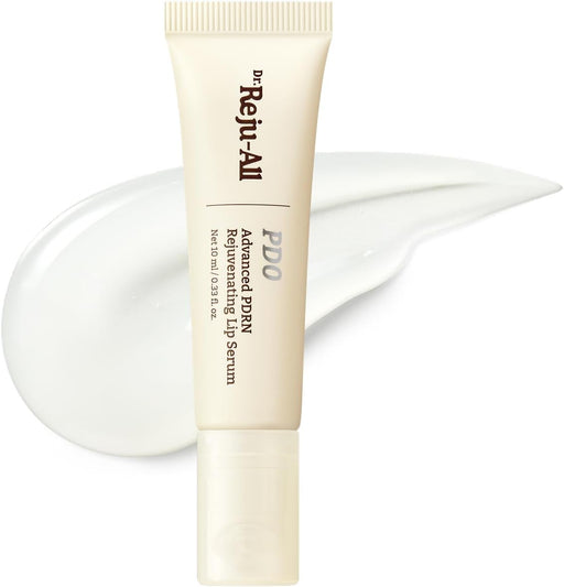 Advanced PDRN Rejuvenating Lip Serum - Hydrating Lip Balm with Lipozip PDRN for Glowy, Dewy Lips - Gentle Exfoliating & Smoothing Lip Moisturizer - Hibiscus & Lactic Acid - 10ml