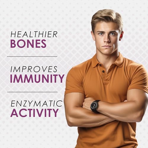 Ambrosial Calcium Magnesium Zinc & Vitamin D3 | High Potency calcium supplement for Healthy Bones, Muscles & Teeth | Highly Bioavailable Calcium citrate formula | Pack of 1-120 Softgels