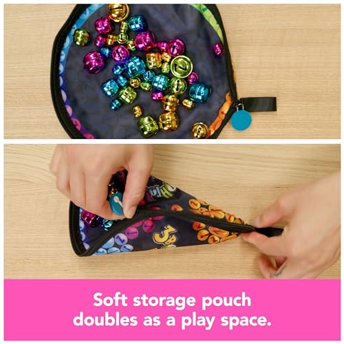Spin Master Games Bellz - The Attracting Magnetic Game for the Whole Family, with Practical Neoprene Bag for Playing on the Go, 2-4 Players from 6 Years