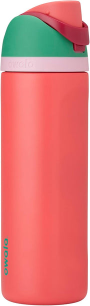 FreeSip - Stainless Steel - 32-oz. - Mint/Purple (Beach House) (Amazon) (A7) - Strawberry Field 24 Ounces