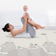 Mumoo Bear Baby Play Mat 200x180cm Extra Thick, Waterproof, Reversible Crawling Mat for Toddlers and Kids, Soft Foam Floor Mat for Indoor Use