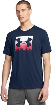 mens Ua M Boxed Sports Updated Ss T-shirt - Academy / / Red