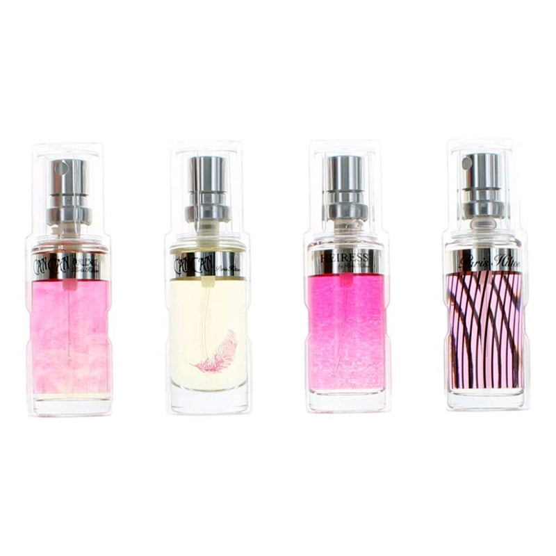 Paris Hilton Edition Four Piece Perfume Gift Set For Women, 4 X 15 Ml