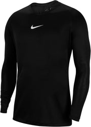 Men's M NK DRY PARK 1STLYR JSY LS Long Sleeved T-shirt - L Black/(White)
