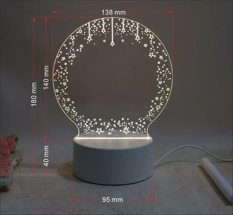 Decoration Led Lamp Luminous Message Board Night Light Desk Night Lamp Home DÃ©cor Light, Wife, Husband Gift Kids Gifts Woman And Men Gifts.