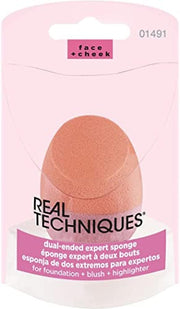 Miracle Complexion Sponge, 0.9375 ounce (Pack of 2), Latex-Free, Polyurethane Foam, Multi-Purpose, Round Bottom Makeup Sponges, Ideal for Blending - 1 Count (Pack of 1) Dual-Ended Expert Sponge