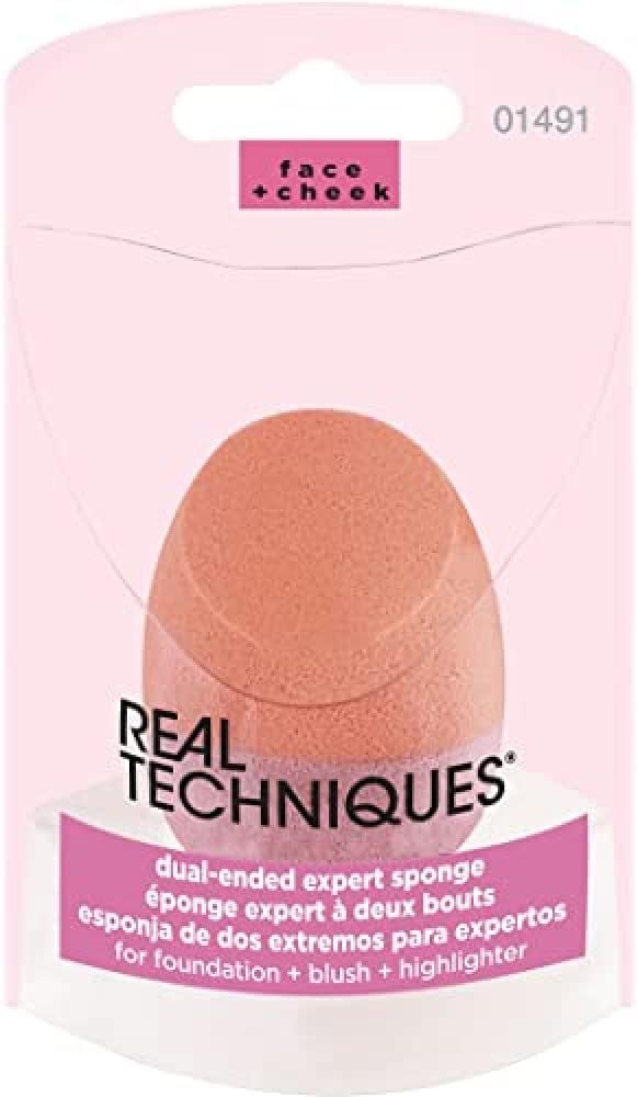 Miracle Complexion Sponge, 0.9375 ounce (Pack of 2), Latex-Free, Polyurethane Foam, Multi-Purpose, Round Bottom Makeup Sponges, Ideal for Blending - 1 Count (Pack of 1) Dual-Ended Expert Sponge
