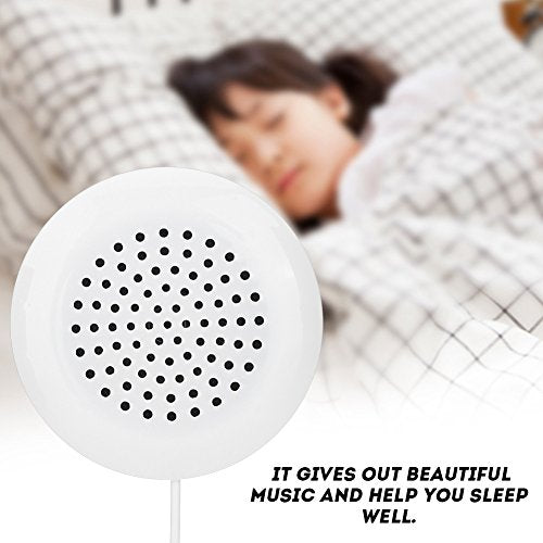 Sorandy Mini Portable Speaker, Cell Phone Speaker, 3.5mm Mini Stereo Speaker Pillow Speaker for MP3, Phone, Tablet, Laptop, Plug and Play