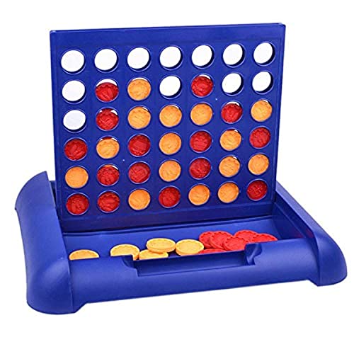 COOLBABY Connect 4 Game Children'S Educational Board Toys Baby Kids Math Toy Gift, One Size
