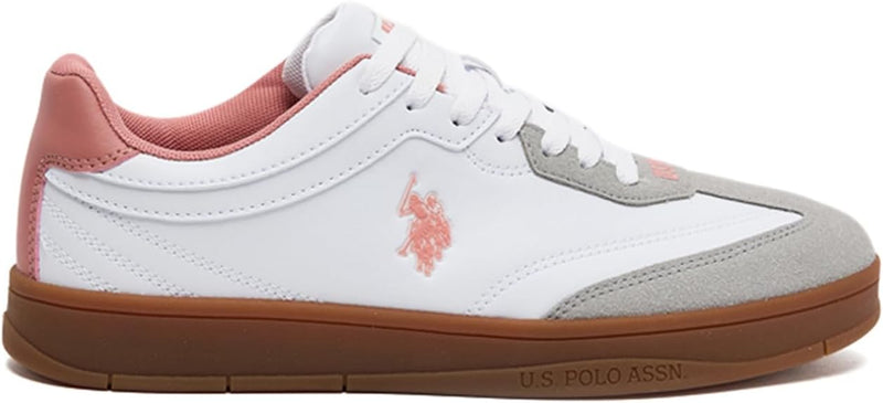U.S POLO ASSN. 5M VALE WMN GLB 5FX OD womens Sneaker - White