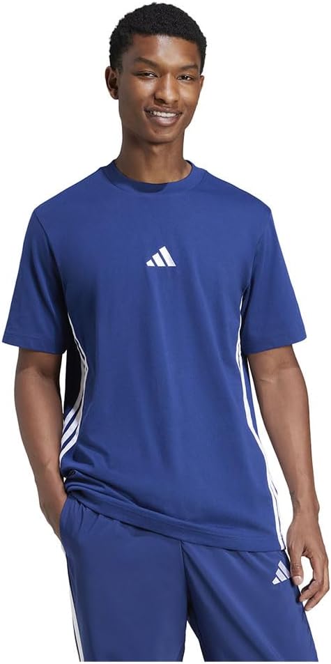 mens M 3S SJ T T-Shirt - DKBLUE/WHITE