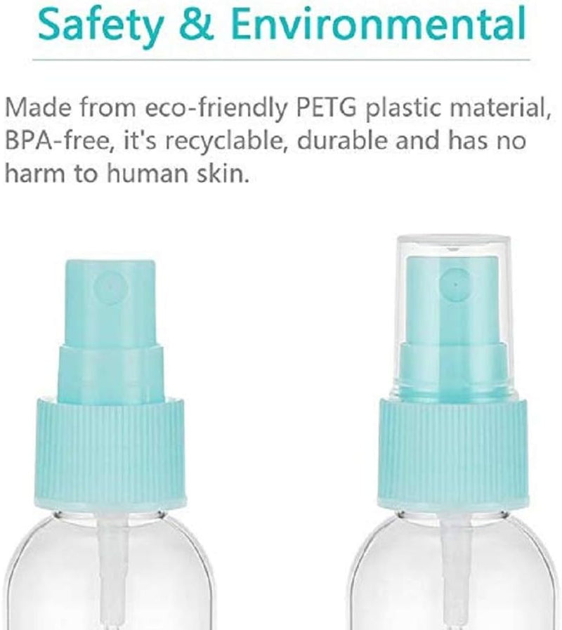 Luvina Leak Proof Travel Bottles for Makeup Cosmetic Toiletries Liquid Containers