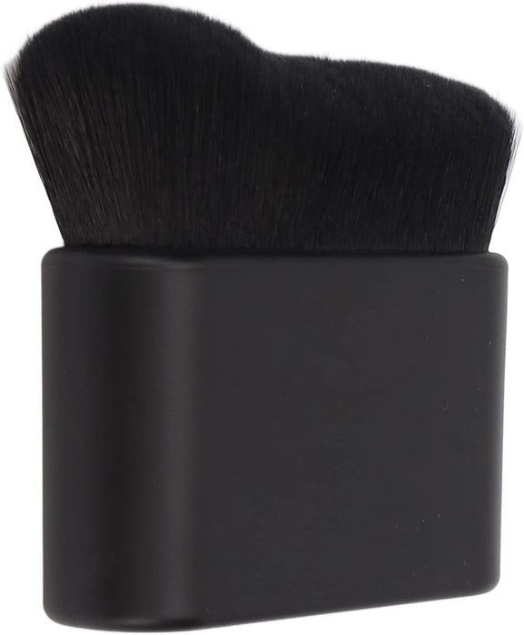 Cryfokt Tanning Brush, Self Tanner Brush Black Body Makeup Sturdy Maximum Coverage for Women for Home