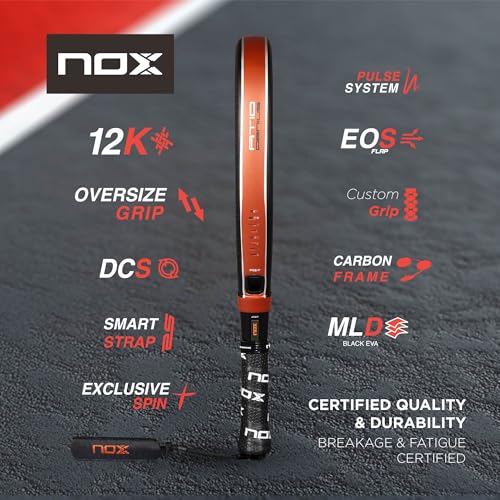 NOX At10 Genius Attack 12K By Agustin Tapia 2025 Padel Racket