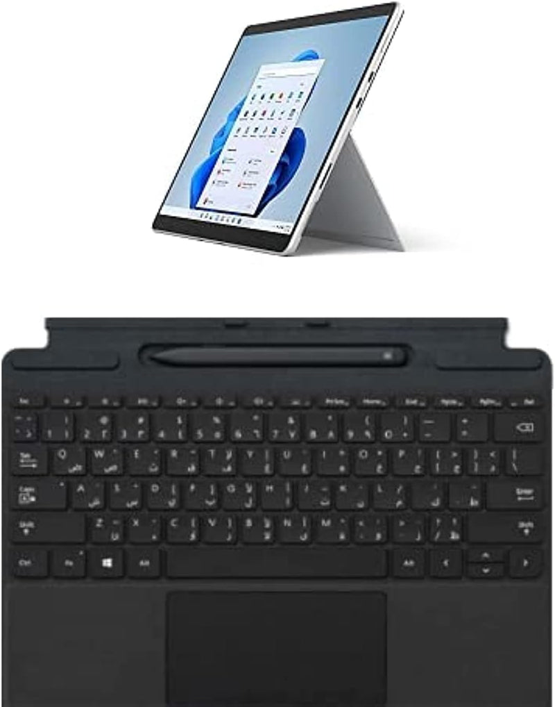 Microsoft Surface Pro 8-13 Inch 2-In-1 Tablet Pc - Silver - Intel Core I5, 8Gb Ram, 128Gb Ssd - Windows 11 Home - Device Only, 2021 Model, 8Pn-00002, Delia I5/8/128 Home
