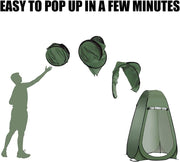 SKEIDO Outdoor Changing Clothes Shower Tent Camp Toilet Pop-up Room Privacy Shelter Multi-use