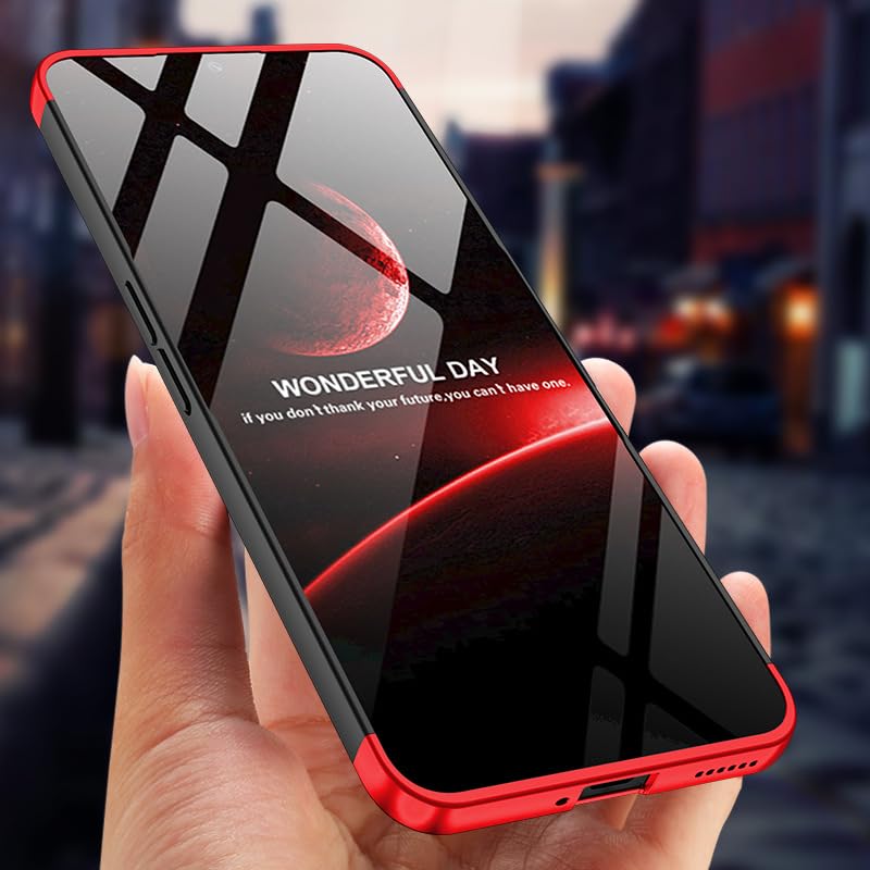 Case for Nothing Phone 3A/3 Pro, Matte Finish Design Lightweight Case, 3 in 1 Premium Slim Shockproof Hard PC Plastic Anti-Scratch Protector Cover (Black,3 Pro)
