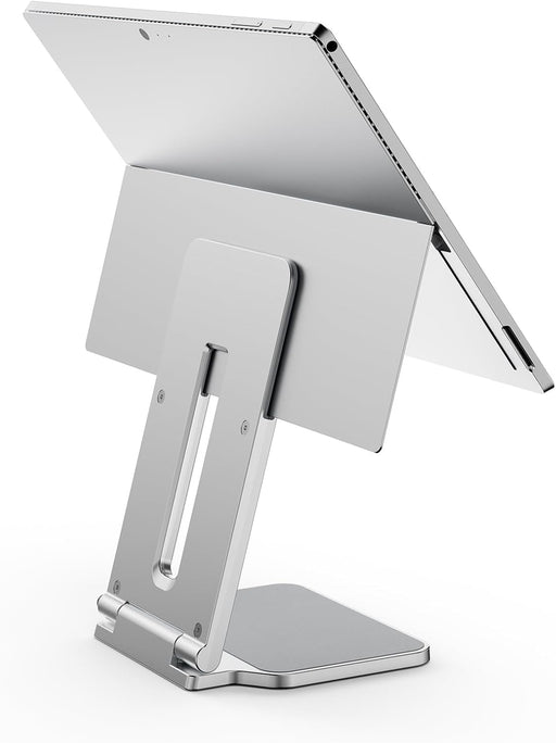Kensington Elevated Stand for Surface Pro, Tablet Stand Designed for Surface, Foldable Aluminum Non-Skid Base Light-Weight Tablet Holder for Microsoft Surface Pro 7 7+ 8 9 10 11 Surface Go 2 3 4 - Minimalist & Modern